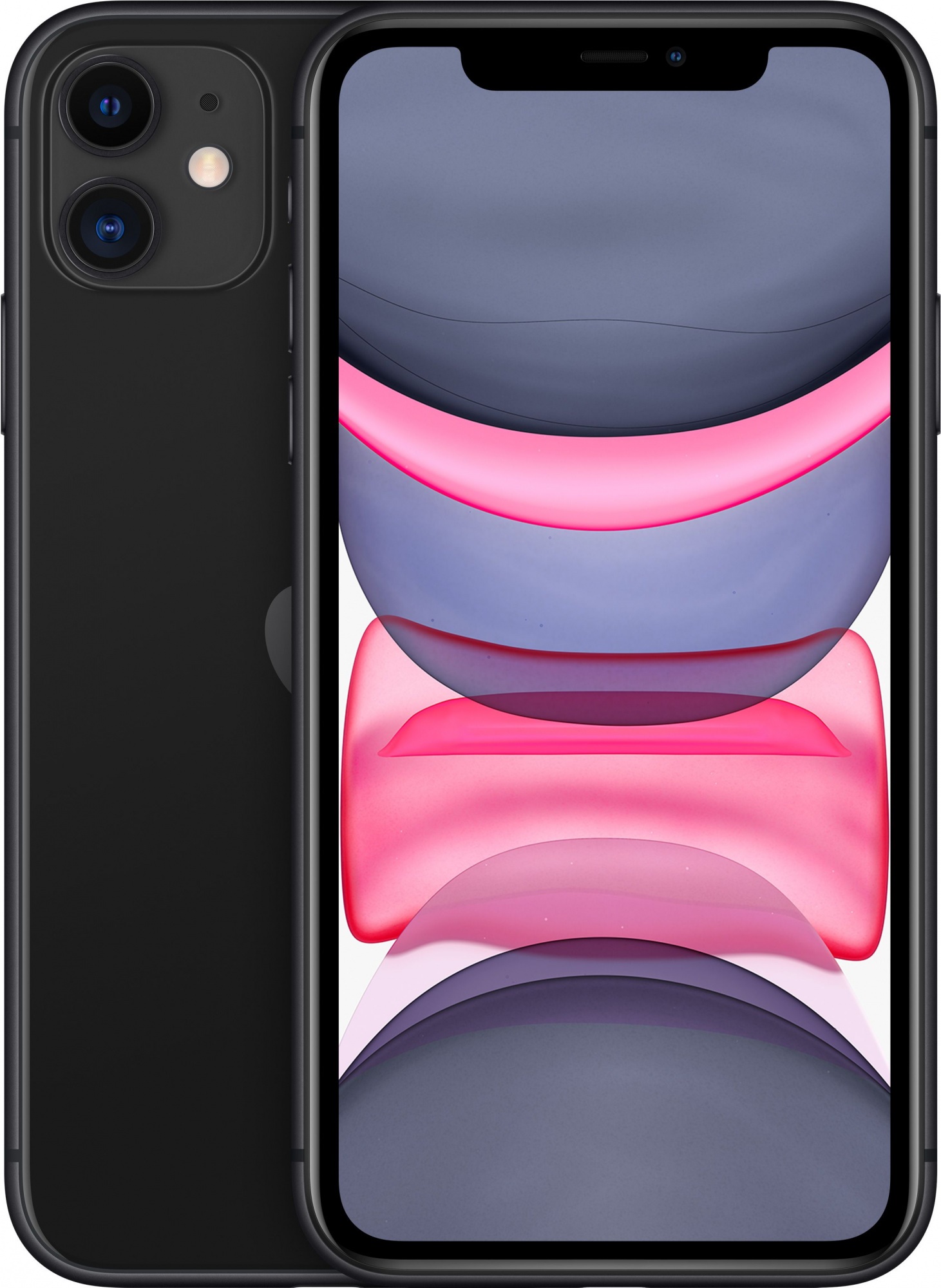 Смартфон Apple iPhone 11 A2221 128Gb 4Gb черный MHDH3LZ/A по низкой цене в  Москве - купить в интернет-магазине «Сдисконтом.ру»