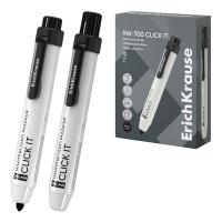 Маркер перманентный автоматический черный ErichKrause RW-700 Clik IT (толщина линии 2.0 мм) - фото