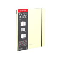 Тетрадь общая А5+ 48 листов в клетку в съемной желтой обложке Erich Krause FolderBook Pastel - фото