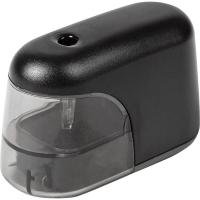 Точилка для карандашей электрическая с контейнером Attache черная - фото