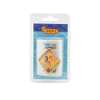 Ластик резиновый 23x50x17 мм белый Jovi Ergoplast (уп. 3 шт) - фото