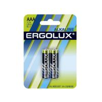 Батарея Ergolux Alkaline мизинчиковая АAA, 2шт блистер Батарея Ergolux Alkaline мизинчиковая АAA, 2шт блистер
