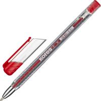 Ручка шариковая красная 1.0 мм Kores K11, цена, описание, фото 1 Ручка шариковая красная 1.0 мм Kores K11 - фото