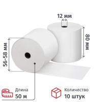 Чековая лента 80 мм 50 м - фото