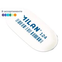 Ластик каучуковый 49х23х9 мм белый Milan 124 - фото