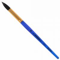 Кисть белка № 10 круглый пучок ЮНЛАНДИЯ - фото