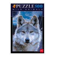 Пазл 500 элементов Hatber Волк - фото