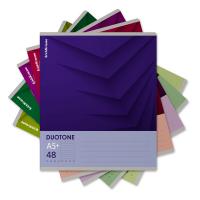 Тетрадь общая А5 48 листов в линейку Erich Krause Duotone Next, цвет обложки в ассортименте - фото