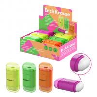 Ластик-точилка ErichKrause JOY, Neont цвет в ассортименте - фото