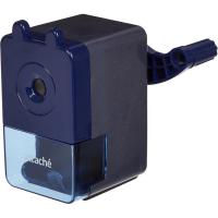 Точилка для карандашей механическая с контейнером Attache синяя - фото