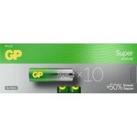 Батарейки GP Super пальчиковые AA  алкалин., 10 шт/уп. - фото