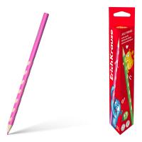 Карандаши цветные 12 цветов трехгранные эргономичные Erich Krause Jolly Friends - фото