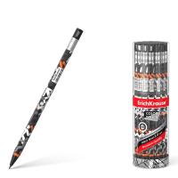 Карандаш механический 2.0 мм НВ с точилкой Erich Krause ColorTouch Walkers разноцветный корпус - фото