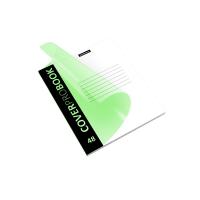 Тетрадь общая А5+ 48 листов в клетку с зеленой обложкой Erich Krause CoverProBook Neon - фото