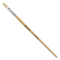 Кисть ЩЕТИНА № 6 плоский пучок BRAUBERG - фото