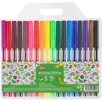 Фломастеры 18 цветов №1 School Отличник - фото