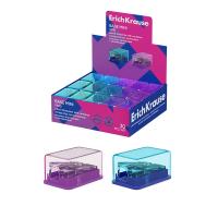 Точилка для карандашей с контейнером ErichKrause Base Mini, Vivid цвет корпуса в ассортиментие - фото