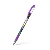 Ручка шариковая синяя 0.7 мм Erich Krause ColorTouch Purple Python - фото
