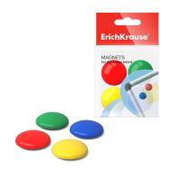 Магнитный держатель для досок 30 мм цветной Erich Krause (уп. 8 шт) - фото