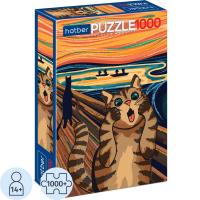Пазл 1000 элементов Hatber Кот Мунка - фото