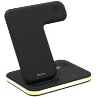 Беспроводное зарядное устройство DEXP IET15WWC-1, цвет корпуса черный - фото