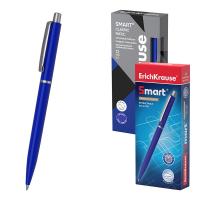 Ручка шариковая синяя 0.7 мм автоматическая Erich Krause Smart - фото