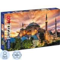 Пазл 500 элементов Hatber Premium Большая мечеть Айя-София - фото