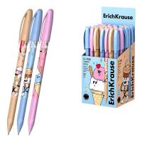 Ручка шариковая черная 1.0 мм Erich Krause U-108 Stick Yummy, Ultra Glide Technology - фото