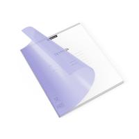 Тетрадь школьная А5+ 12 листов в линейку с сиреневой обложкой Erich Krause Классика CoverPrо Pastel - фото