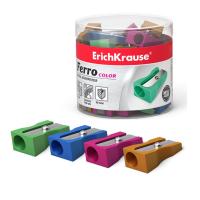 Точилка для карандашей металлическая Erich Krause Ferro Color цветная - фото