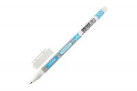 Ручка гелевая синяя 0.5 мм Пифагор со стираемыми чернилами - фото