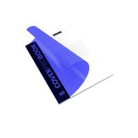 Тетрадь общая А5+ 48 листов в клетку с голубой обложкой Erich Krause CoverProBook Neon - фото