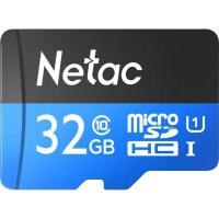 Карта памяти Netac MicroSD card P500 Standard 32GB, UHS-I U1 с адаптером - фото