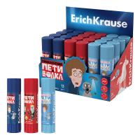 Клей-карандаш 13 г Erich Krause лёгкое склеивание Приключения Пети и Волка - фото