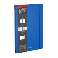 Тетрадь общая А4 2х48 листов в клетку в съемной синей обложке Erich Krause FolderBook Classic - фото