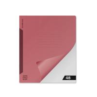 Тетрадь общая А5+ 48 листов в клетку с пластик. обложкой Erich Krause CoverProBook Reef, коралловый - фото