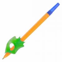 Ручка-тренажер шариковая синяя 0.7 мм для правшей Уник-Ум - фото