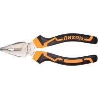 Плоскогубцы (пассатижи), 160 мм., никел., двухк. рукоятки, Вихрь - фото