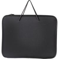 Папка-портфель нейлоновая 340x265 мм на молнии Attache черная (1 отделение) - фото