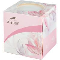 Салфетки косметические Luscan 2сл 90 шт/уп белые - фото