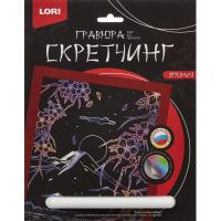 Гравюра-скретчинг цветная 18х24 см Япония Цветение сакуры, цена, описание, фото 1 Гравюра-скретчинг цветная 18х24 см Япония Цветение сакуры - фото