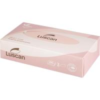 Салфетки косметические Luscan 2сл 100шт/уп белые - фото