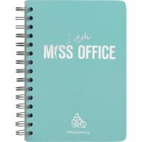 Тетрадь общая А5 128 листов в клетку на гребне Attache Miss Office, цена, описание, фото 1 Тетрадь общая А5 128 листов в клетку на гребне Attache Miss Office - фото