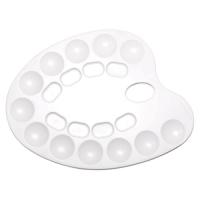 Палитра 20 ячеек овальная Стамм - фото