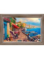 Картина по номерам Летня Набережная 40х50 см 24 цвета - фото
