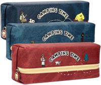 Пенал мягкий односекционный Deli цвет в ассортименте - фото