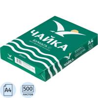 Бумага для офисной техники А4 ЧАЙКА (80 г/м², марка С, 500 листов) - фото