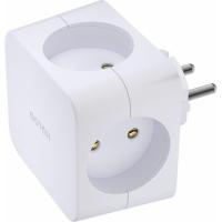 Разветвитель 4 розеток ФОТОН АМ 16-4, 16А/4000Вт белый - фото