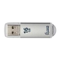 USB-накопитель SmartBuy V-Cut 16 Gb Silver - фото