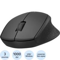 Мышь компьютерная беспроводная Logitech M330 Silent Plus чёрная - фото